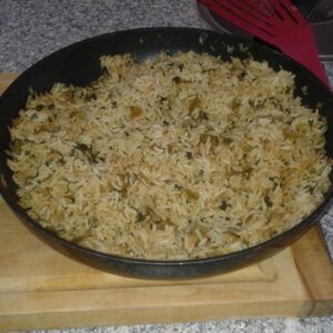 Arroz al perejil